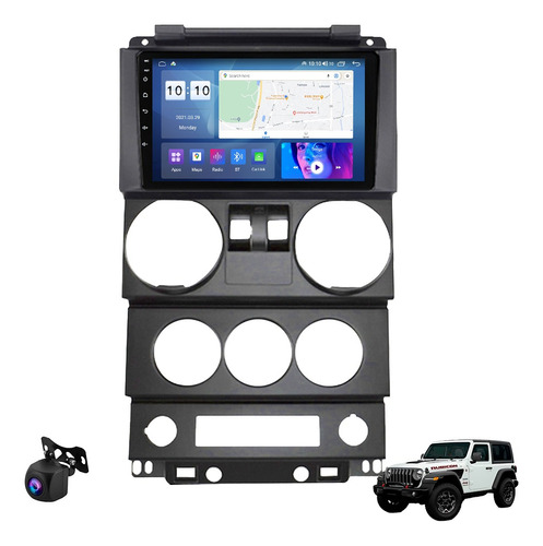 Auto Estereo Jeep Wrangler 2007-10 Carplay 2+32 Gb Android