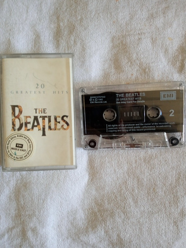 The Beatles 20 Greatet Hits Casette Impecable