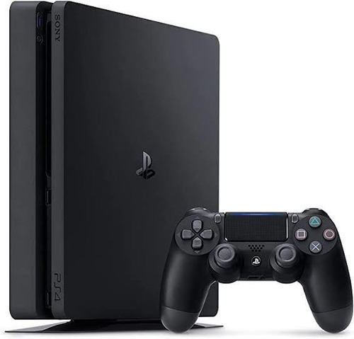 Consola Playstation 4 Slim Con 2 Controles Y 6 Juegos.