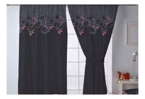 Juego De Cortinas Decorativas Algodón Vika Primavera