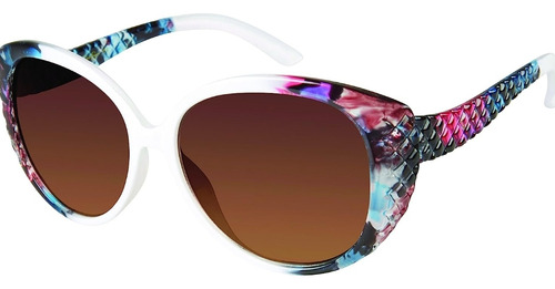 Lentes De Sol Jessica Simpson Women 's J5386 Wht Cateye  