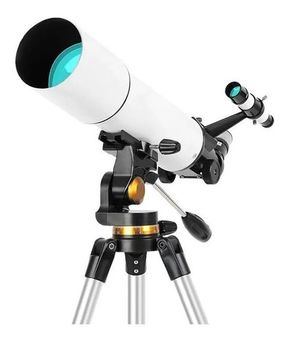 Telescópio Astronômico Refrator  500mm X 80mm Com Case Bolsa