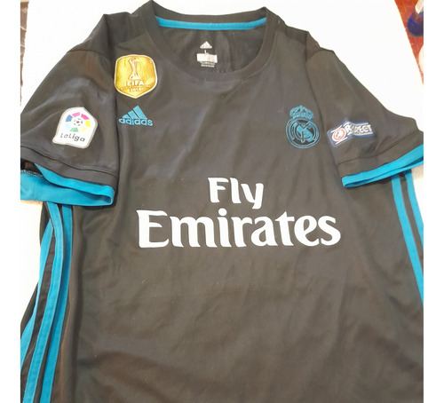 Jersey Real Madrid Visita 2017 adidas Climacool Usado