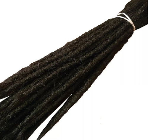 Extensiones Dreadlocks Rastas Naturales Medium 40cm X 5unid