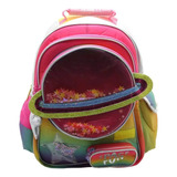 Cresko Mochila Space Espalda 16 Pulgadas Ck704 Color Multicolor Diseño De La Tela Estampado