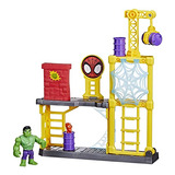 Playset Hasbro Marvel Spidey E Seus Incríveis Amigos Hulks