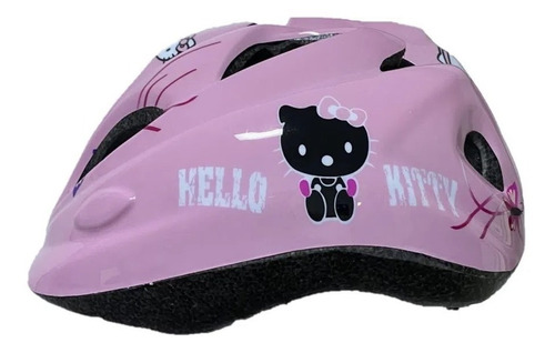 Capacete Infantil Bicicleta Bike Trust Hello Kitty Rosa Kids