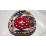 Mini Sombrerito Modelo Mexicano-barro Cocido-pintado Artesan