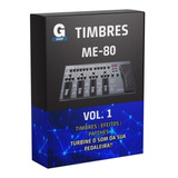 Patches, Efeitos E Timbres De Guitarra Para Boss Me-80