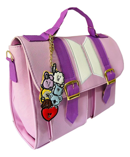 Bolso Mochila Bts Moda K-pop Bolso Maleta Bt21 Juvenil 