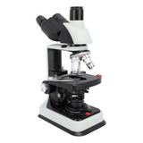 Microscopio Trinocular Compuesto Profesional De 40x A 2500x