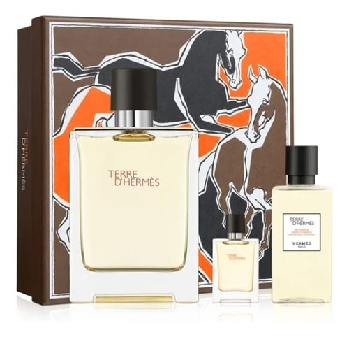 Cofre Hermes Terre D'hermes Edt 100ml Premium 