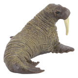 Figura De Elefante Foca Morsa En Miniatura, Modelo Animal, H