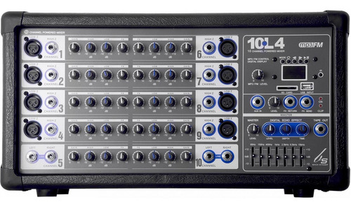 Consola Amplificada Back Stage 10l4usb  Mezcladora 10 Meses