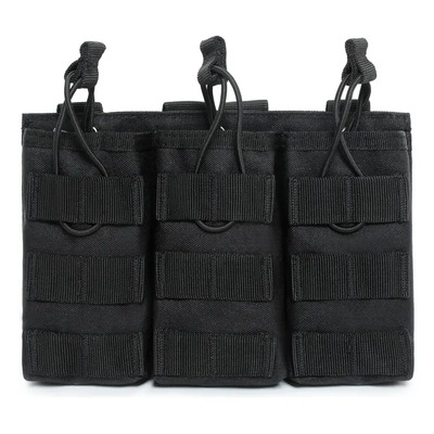 Funda Triple Molle Porta Cargadores AK AR M4, Bolsa Táctica de Rifle 7,62 y 5,56 mm, Nylon 1000D Impermeable, Accesorio de Caza, Airsoft, Militar y Outdoor | MercadoLibre