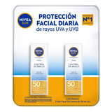 Protector Solar Nivea Sun Control De Brillomate Fps50 2 Pza 