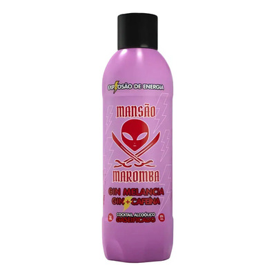 Mansão Maromba Gin + Cafeína Melancia 1l - Garrafa Frágil | MercadoLivre