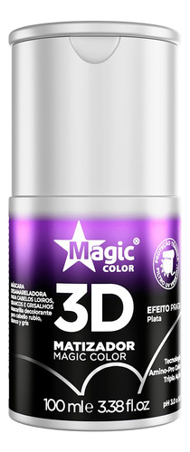  Magic Color Matizador 3d Ice Blond - Efeito Cinza 100ml