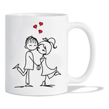 Taza De Cerámica Dia De Los Enamorados Personalizada