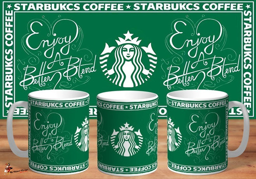 Taza De Ceramica Starbucks Premium Design Art
