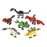 Curious Minds Ocuse Bols Juego De 6 Mini Mini Dino Blok Bloc