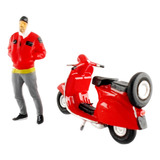 Figuras 1/64 Colecciones De Motocicletas Micropaisaje