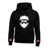 Buzo Naruto Con Nube Akatsuki Capota, Hoddies Niños Y Adulto