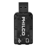 Tarjeta De Sonido Usb Philco Au100 / Angelstock