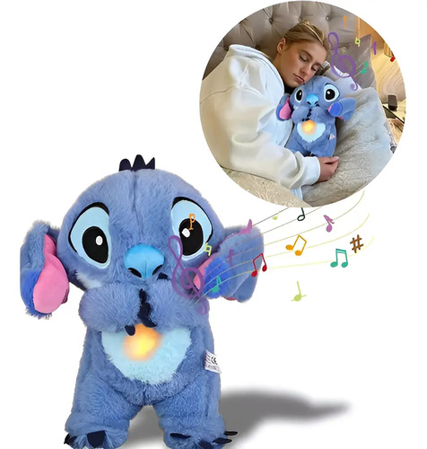 Para L Juguete Stitch Que Respira Y Alivia La Ansiedad Con