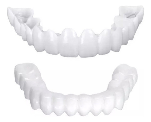 Sonrisa Perfecta Dentadura Superior Postiza Dientes Falsos