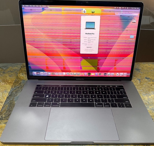 Macbook Pro Retina 15 Touch Bar 2017 I7 16gb 512gb Con Falla