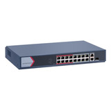 Switch Poe 16 Portas 100mbps Ds-3e1318p-ei/m  Hik