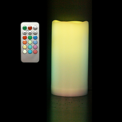 Velas Led Electricas Que Cambian De Color Para Exteriores, S