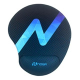 Mouse Pad Noganet 3d Con Gel Antideslizante Azul Original