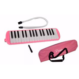 Flauta Melodica 32 Notas Incluye Funda Varios Colores 