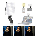 Luz Cuadrada Para Selfie Flash Universal Luz Con Clip Para Q