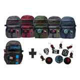 Kit 5 Mochilas Deportiva M103 Ligera Multiusos Sickpack +regalos 