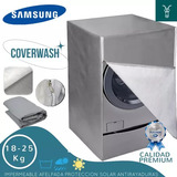 Funda De Lavasecadora Apertura Frontal Samsung 21k Pedestal