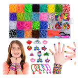 Juego De Pulseras De Goma Elástica Para Niños, 1500 Piezas