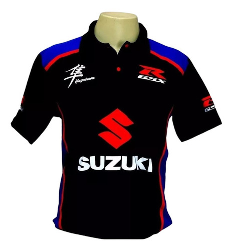 Camiseta Camisa Masculina Gola Polo Moto Suzuki Gsx Hayabusa