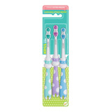 Kit Escova Dental Infantil Extra Macia 3 Unidades Kess