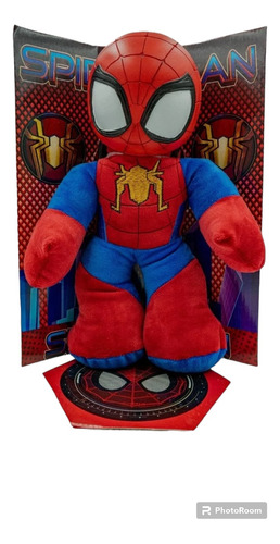Muñeco Spiderman Con Luz Y Sonido