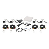 Kit Turbohd Hikvision Hk1080cv 1080p Dvr 4 Canales 4 Cam /vc