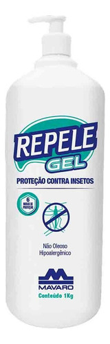 Repelente Gel Mavaro 1 Kg Mosquito Dengue Zica Chikungunya