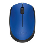 Mouse Inalambrico Logitech M170 Azul / Tecnocenter