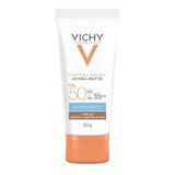 Vichy Capital Soleil Protetor Solar Facial Fps50 Cor 4.0 30g