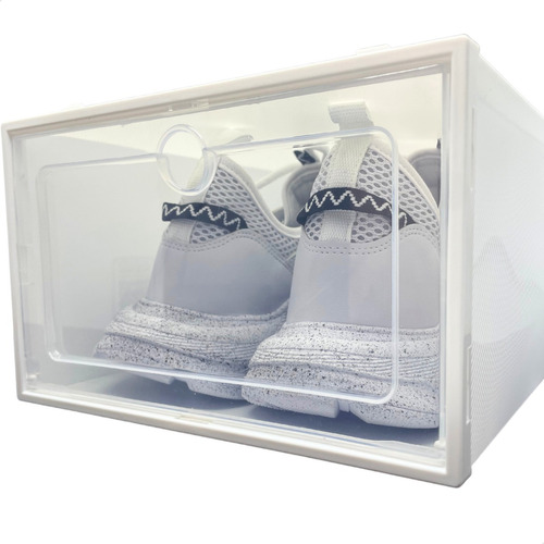 Sneaker Box Organizador De Sapatos E Objetos Branca 10 Unida