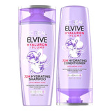 L'oréal Elvive Hialuron + Plump Shampoo E Condicionador 72h