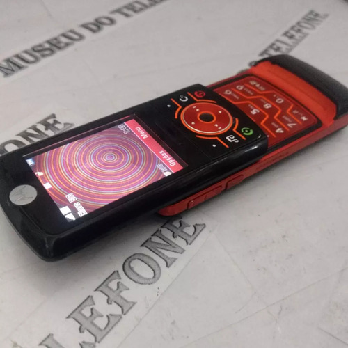 Celular Motorola Z6 Slaid Laranja Pequeno Antigo De Chip 
