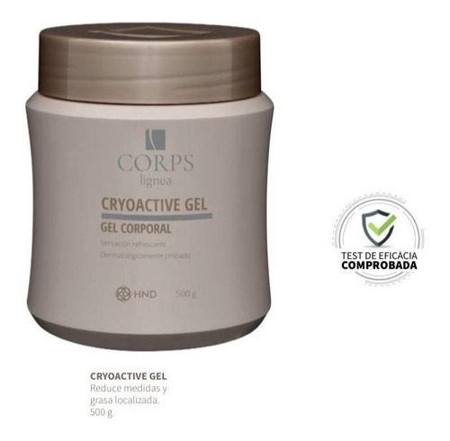 1gel Cryoactive Reductor/moldeador, Linea Corps Hnd +obsequi
